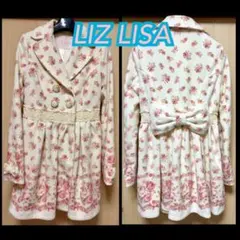 リズリサ LIZ LISA　バックリボン付き花柄プリンセスコート 薔薇ローズ姫のサムネイル