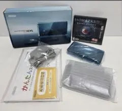 ニンテンドー3DS 本体 アクアブルー 任天堂 希少品、動作品、箱付き、セット