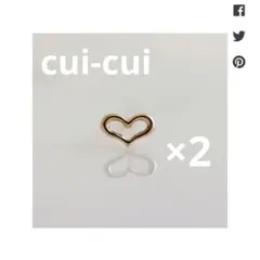 2026年最新】cui-cui レディース ピアス(両耳用)の人気アイテム - メルカリ