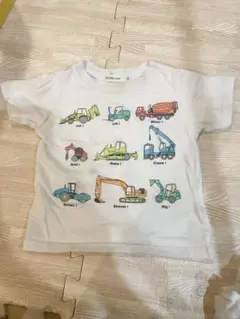 BEAMS mini Tシャツ 重機 働く車 90のサムネイル