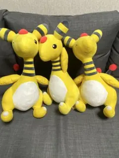 ポケットモンスター　めちゃもふぐっとぬいぐるみ　デンリュウ　3個セット　ポケモン