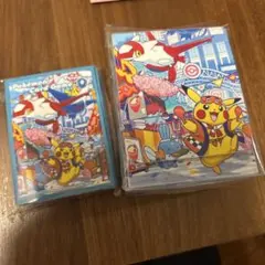 ポケモンセンター フクオカ サプライ　スリーブ デッキケース セット