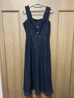 レース ワンピース　黒 Rady
