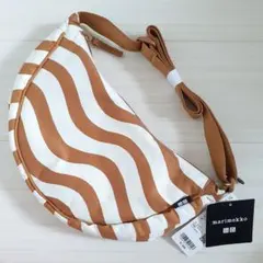 UNIQLO x Marimekko ラウンドミニショルダーバッグ ブラウン