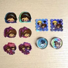 おはじきシール フレークシール 平成 当時物 レトロ キラキラ