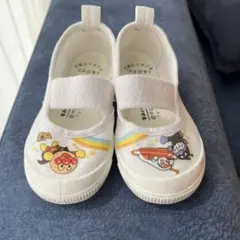 アンパンマン 上履き 14.0 EE ホワイト