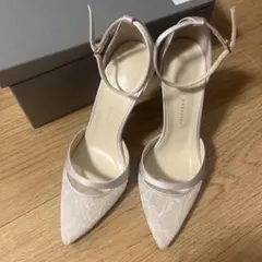 ザトリートドレッシング　ブライダルシューズ 　23.0㎝