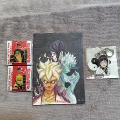 BORUTO アートプリントとMARUTOキャラクターグッズセット