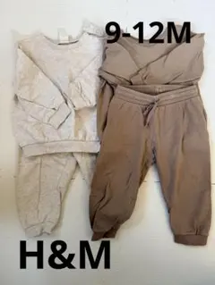 【H&M】ベビースウェットセット 2点セット