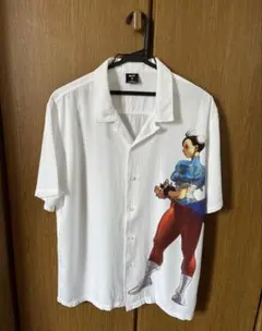 HUF STREET FIGHTER 春麗 半袖シャツ M HUF STREET FIGHTER 春麗 半袖シャツ M - メルカリ