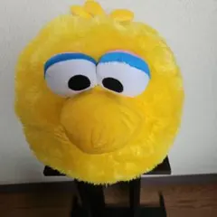 セサミストリート　ビッグバード フェイスクッション ぬいぐるみ