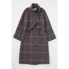 MOUSSY STAND COLLAR LONG コート　柄GRYのサムネイル