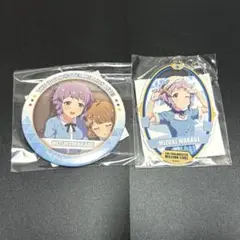 ガラポン アトレ アイドルマスター 真壁瑞希 缶バッジ アクリルキーホルダー
