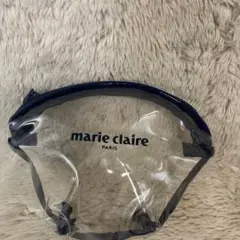 marie claire マリクレール　ミニポーチ　透明