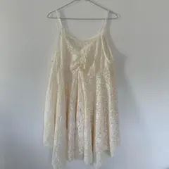 LOWRYSFARM レース キャミワンピース