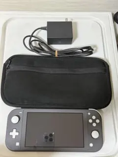 Nintendo Switch Lite 本体 グレー SDカード付き - メルカリ