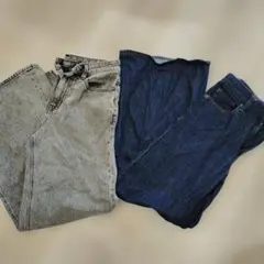GU　ジーパン　Sサイズ　2枚セット
