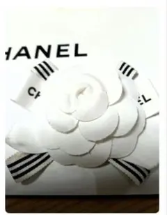 【新品・未使用】CHANEL ノベルティ　カメリアブローチ♡