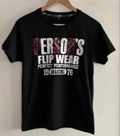 こども　PERSON'S FLIP WEAR 半袖　Tシャツ ブラック 160のサムネイル