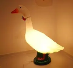 ★新品希少品★ アヒルライト インテリア 昭和レトロ クリスマス