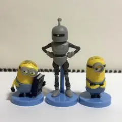 チョコエッグ　ミニオンズ&モンスターズ3体のサムネイル