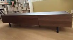 T1537☆展示品☆インドアプラス TV台 セラミック天板 マーブル 大理石