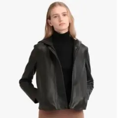 2025年最新】theory レディース レザージャケット・ライダースの人気