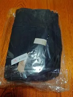 ミニトートバッグ 帆布 仕切り付き 블랙