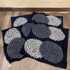 3F 昭和レトロ むじな菊 クッションカバー 西川産業 和モダン 粋 カバーのサムネイル