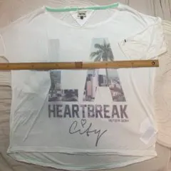 HILFIGER DENIM LA HEARTBREAK Tシャツ Mサイズのサムネイル