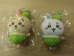 北海道限定　メロン　ちいかわ　うさぎ　ご当地マスコット　 ぬいぐるみキーホルダー