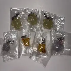 ポムポムプリン　ガチャ　めじるしアクセサリー　コンプセット