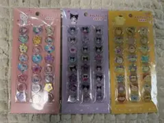 サンリオ　おはじきふうシール24ピース　セット売り