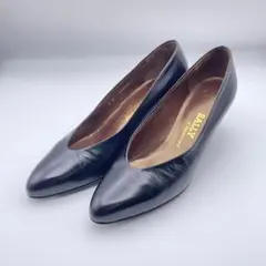 スイス製◇BALLY バリー【22相当】パンプス レザー/シンプル/ブラック