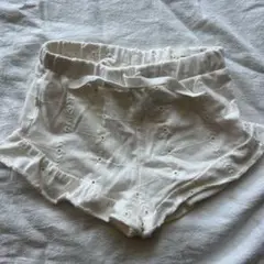 H&M ベビー ショートパンツ アイボリー 68cm 6m