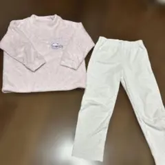 UNIQLO すみっこぐらしフリースパジャマセット　120cm