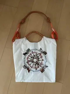 ボールアンドチェーン エコバッグ＋ショルダーストラップ