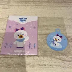 【未使用2点セット】NiziU nizoo MAYAN メモ帳 ストロータグ