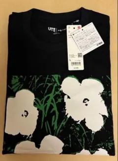 ユニクロ　UT 半袖Tシャツ ブラック　Lサイズ　アンディ・ウォーホル