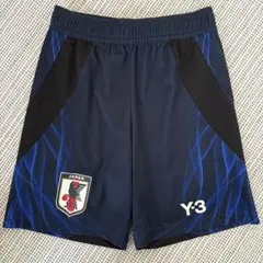 日本代表 Y-3 ヨウジヤマモト 短パン ショートパンツ 150cm ネイビー