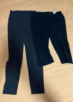 ユニクロ　MUJI レギンスセット140cm