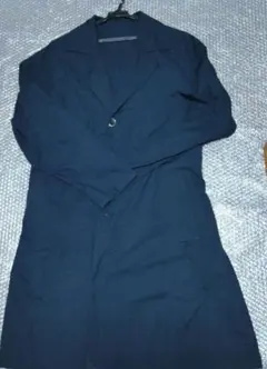 COMME CA ISM ネイビー トレンチコート M