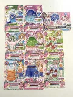 アイカツカードセット 9枚 星宮いちご 北大路さくら 姫里マリア
