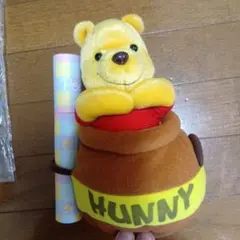 くまのプーさん ハニーポット 電報ぬいぐるみ