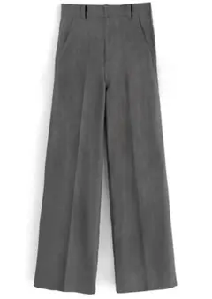 センタープレスストレートパンツ[ai07]