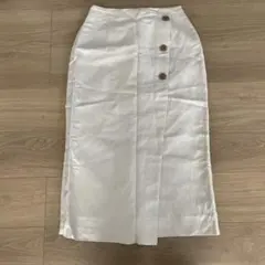 リネンレーヨンスカート