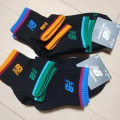 newbalance　ショートソックス　23〜25cm　3足セット×2（計6足）
