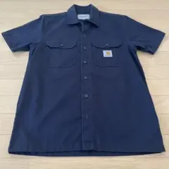 Carhartt WIP 半袖ワークシャツ ネイビー Sのサムネイル