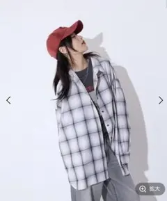 JEANASIS ジーナシス　アソートチェックシャツLS