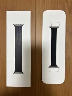 純正 Apple watch ブレイデッドソロループ 42mm Size 3
